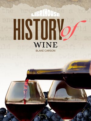 cover image of History of Wine